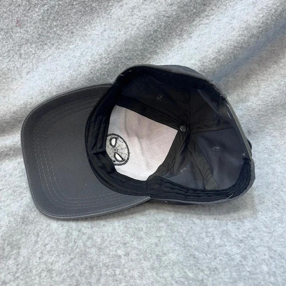 Spider-Man Kids Gray Marvel Baseball Hat Adjustable Snapback OSFM